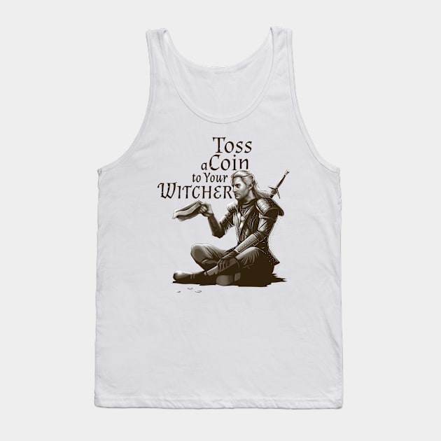 Toss a Coin v2 Tank Top by BER